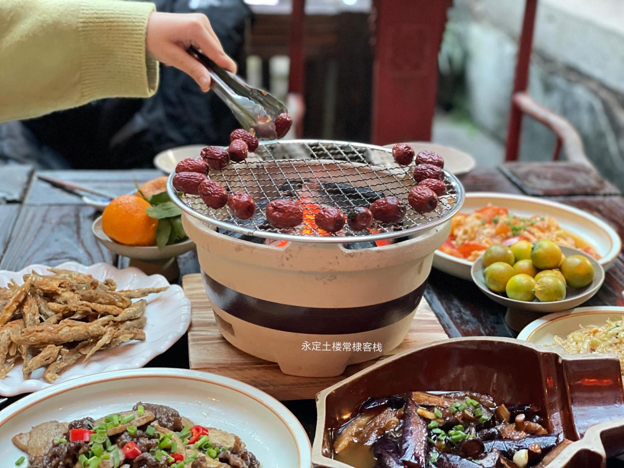 Tulou Fuyulou Changdi Inn Yongding Exterior foto