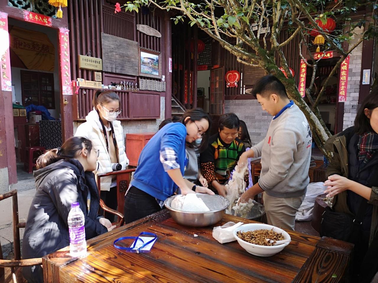 Tulou Fuyulou Changdi Inn Yongding Exterior foto